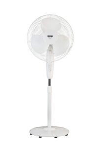 Air Icy Pedestal Fan 400 MM in a White Design Usha Mist